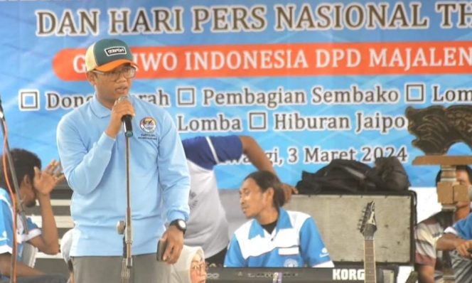 
					Ketua DPD IWO Indonesia Kabupaten Majalengka Ajak Jurnalis Untuk Bersikap Netral pada Pilkada Majalengka 2024