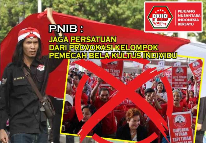 
					Apel Akbar Pasukan Berani Mati Bela Jokowi, PNIB : Jaga Persatuan Dari Provokasi Kelompok Kadrun Pemecah Belah Bangsa Pemuja Individu
