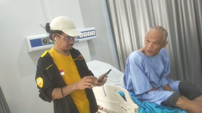 
					Papa Rico Berdemo Berjuang Pahit Untuk Negara , Pingsan di Bawa RSUD Tanah Abang